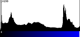 Blue Histogram