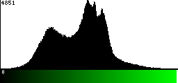 Green Histogram