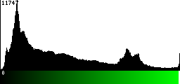 Green Histogram