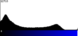 Blue Histogram