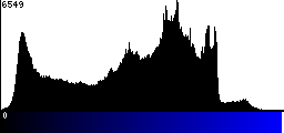 Blue Histogram