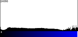 Blue Histogram