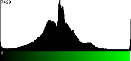 Green Histogram