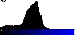 Blue Histogram