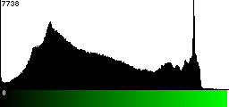 Green Histogram