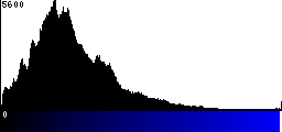 Blue Histogram