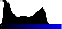 Blue Histogram
