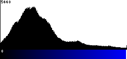 Blue Histogram