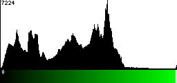Green Histogram