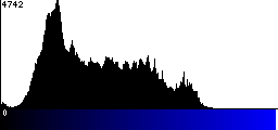 Blue Histogram