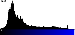 Blue Histogram