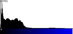 Blue Histogram