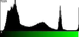 Green Histogram