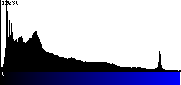 Blue Histogram