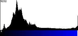 Blue Histogram