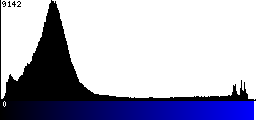 Blue Histogram