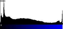 Blue Histogram