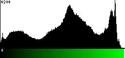 Green Histogram
