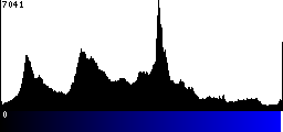 Blue Histogram