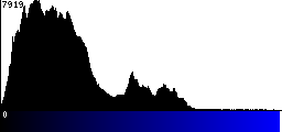Blue Histogram