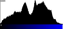 Blue Histogram