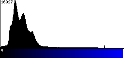 Blue Histogram