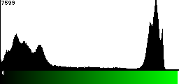 Green Histogram