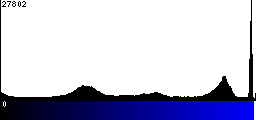 Blue Histogram