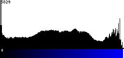 Blue Histogram