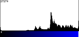 Blue Histogram