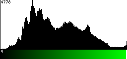 Green Histogram
