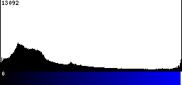 Blue Histogram