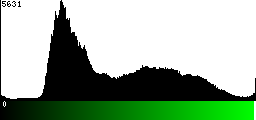 Green Histogram