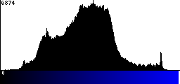 Blue Histogram