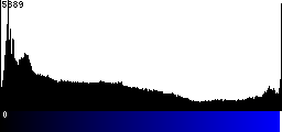 Blue Histogram