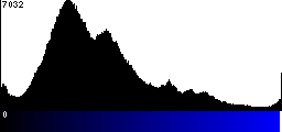 Blue Histogram