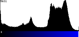 Blue Histogram