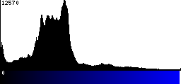 Blue Histogram