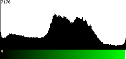 Green Histogram