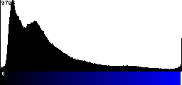 Blue Histogram