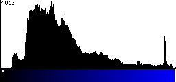 Blue Histogram
