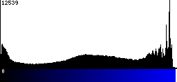 Blue Histogram