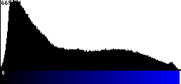Blue Histogram