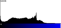 Blue Histogram