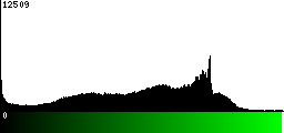 Green Histogram