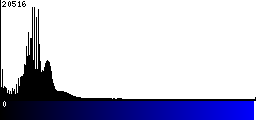 Blue Histogram
