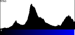 Blue Histogram