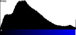 Blue Histogram