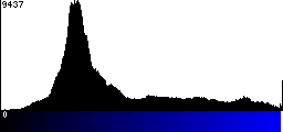 Blue Histogram