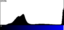 Blue Histogram